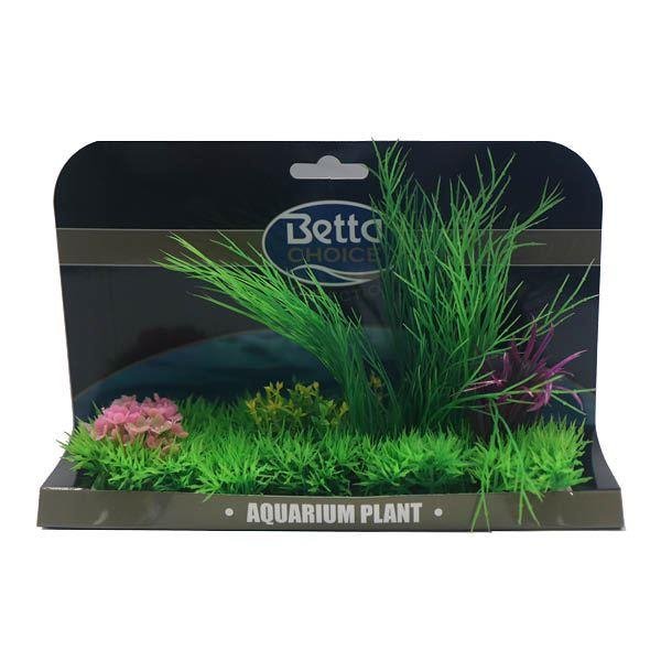 Betta Choice XL Plant Mat - Purple & Green
