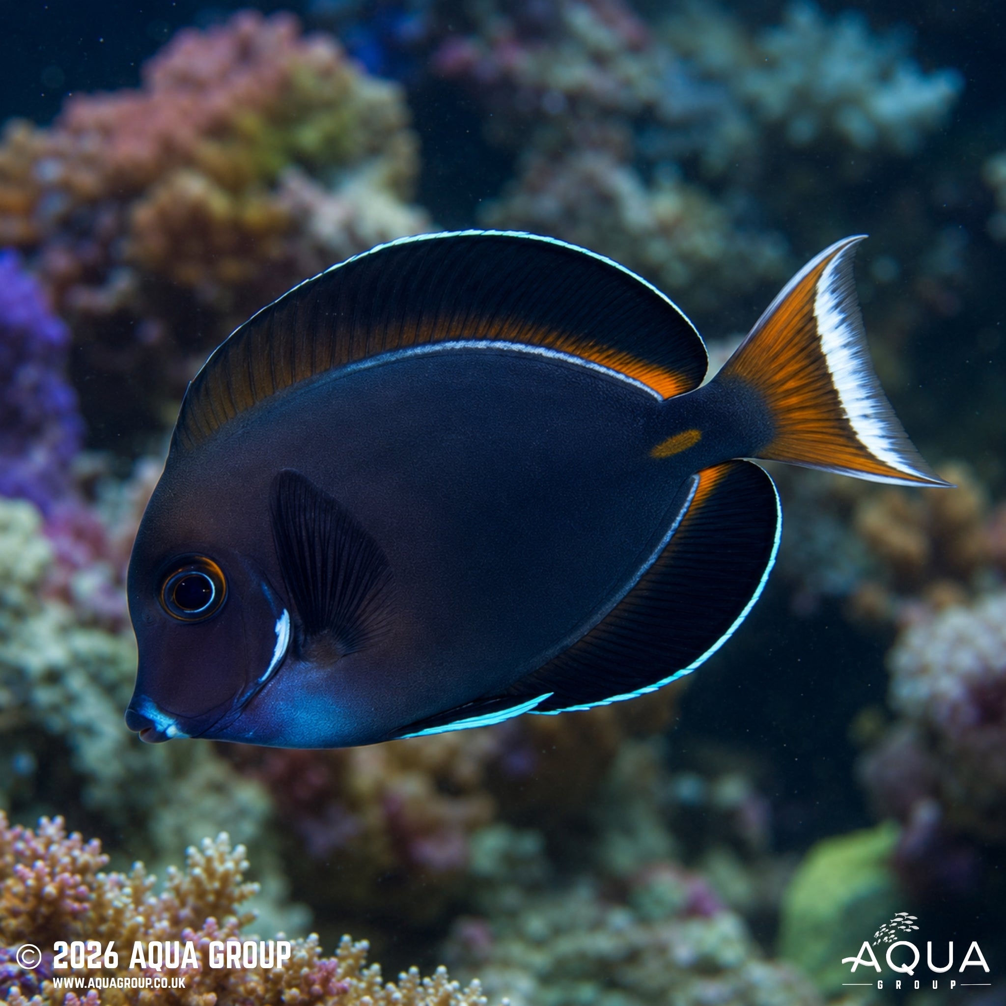 Achilles Tang - Acanthurus achilles - Aqua Group