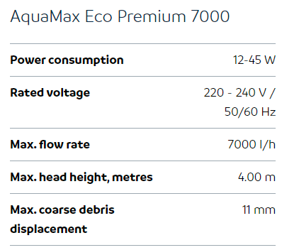 Oase Aquamax Eco Premium