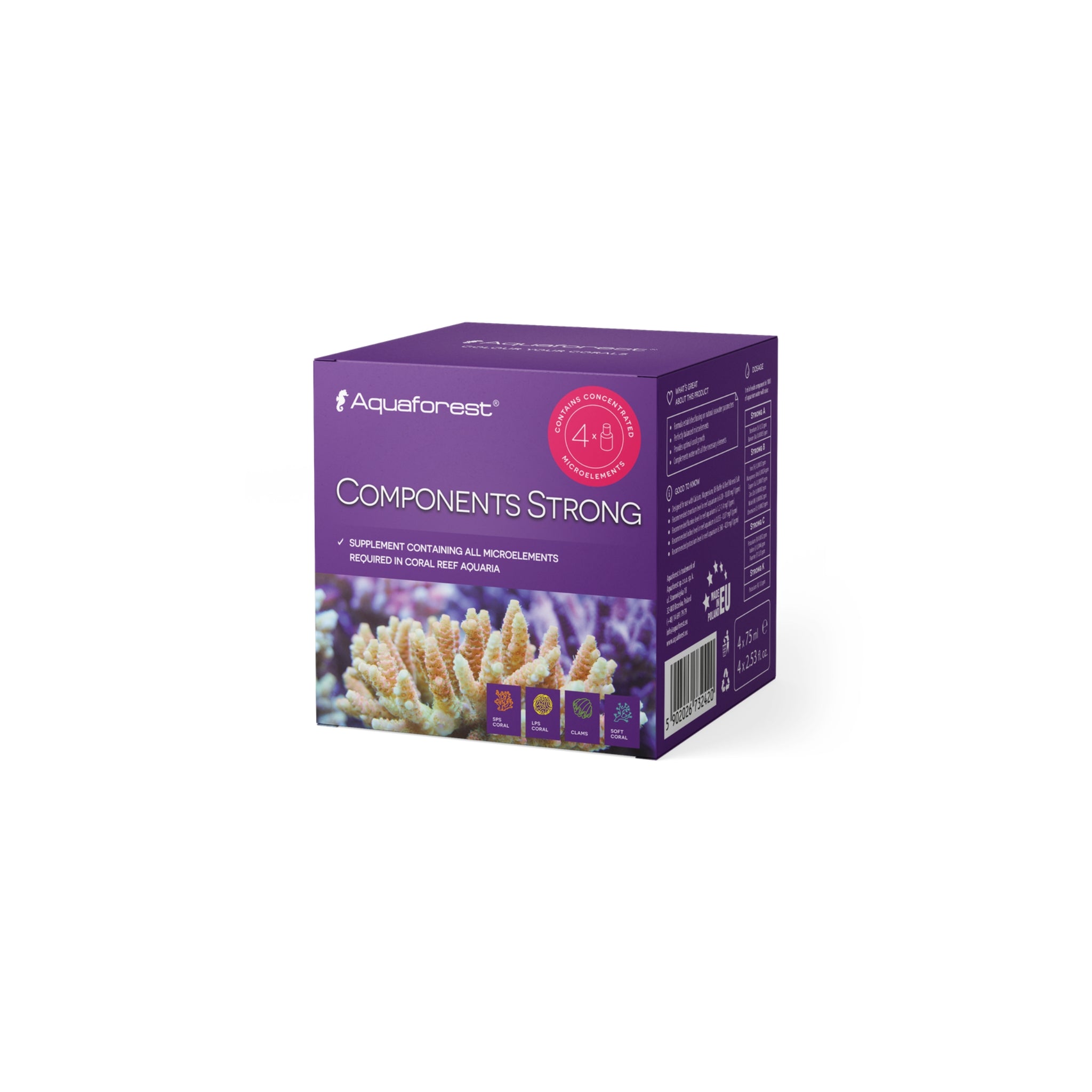 Aquaforest Components Strong 4x 75ml