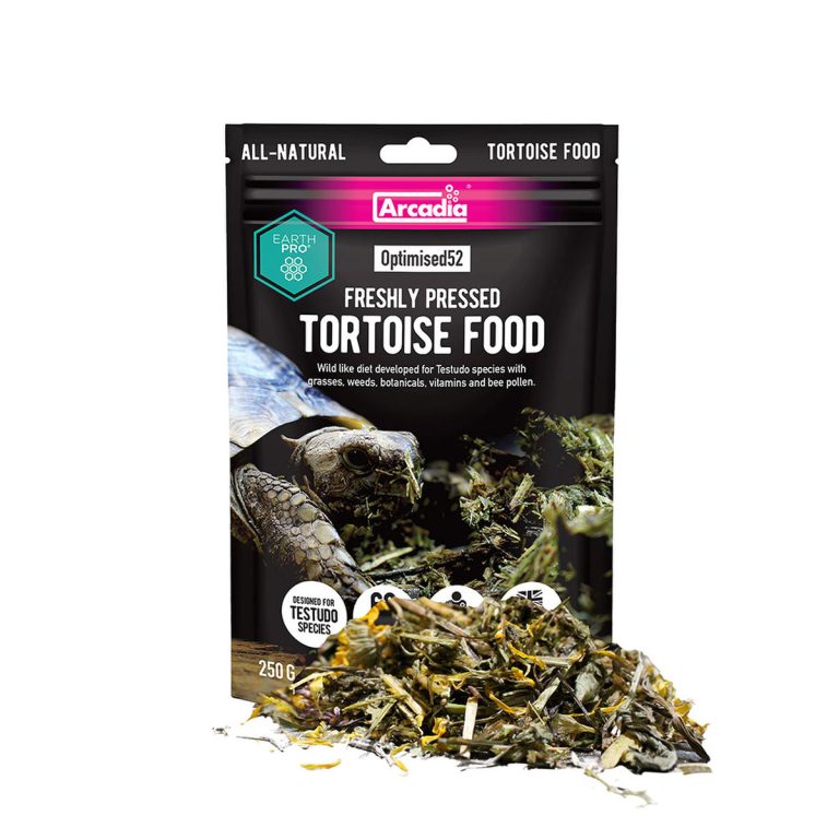 Arcadia Earth Pro Optimised52 Freshly Pressed Tortoise Food 250g