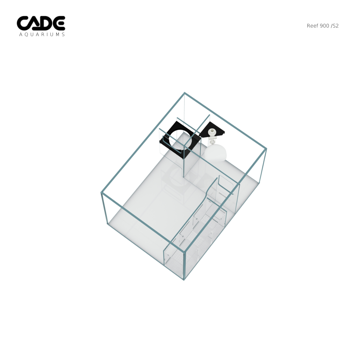 CADE Classic Reef S2 900 White