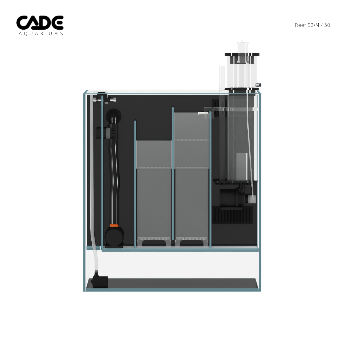 CADE 450 Desktop S2/M Grey Base