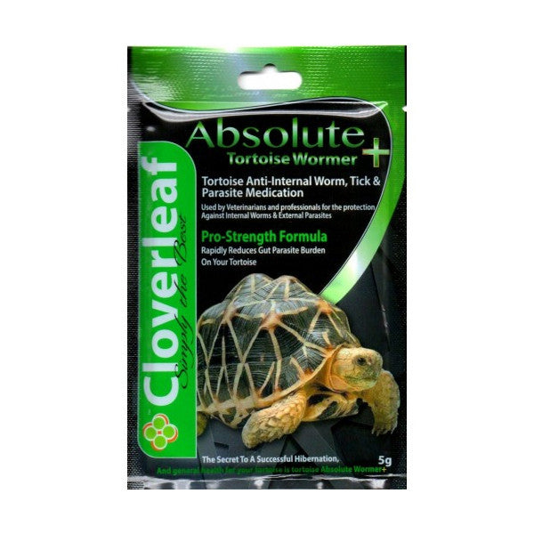 Cloverleaf Absolute Tortoise Wormer+ 5g