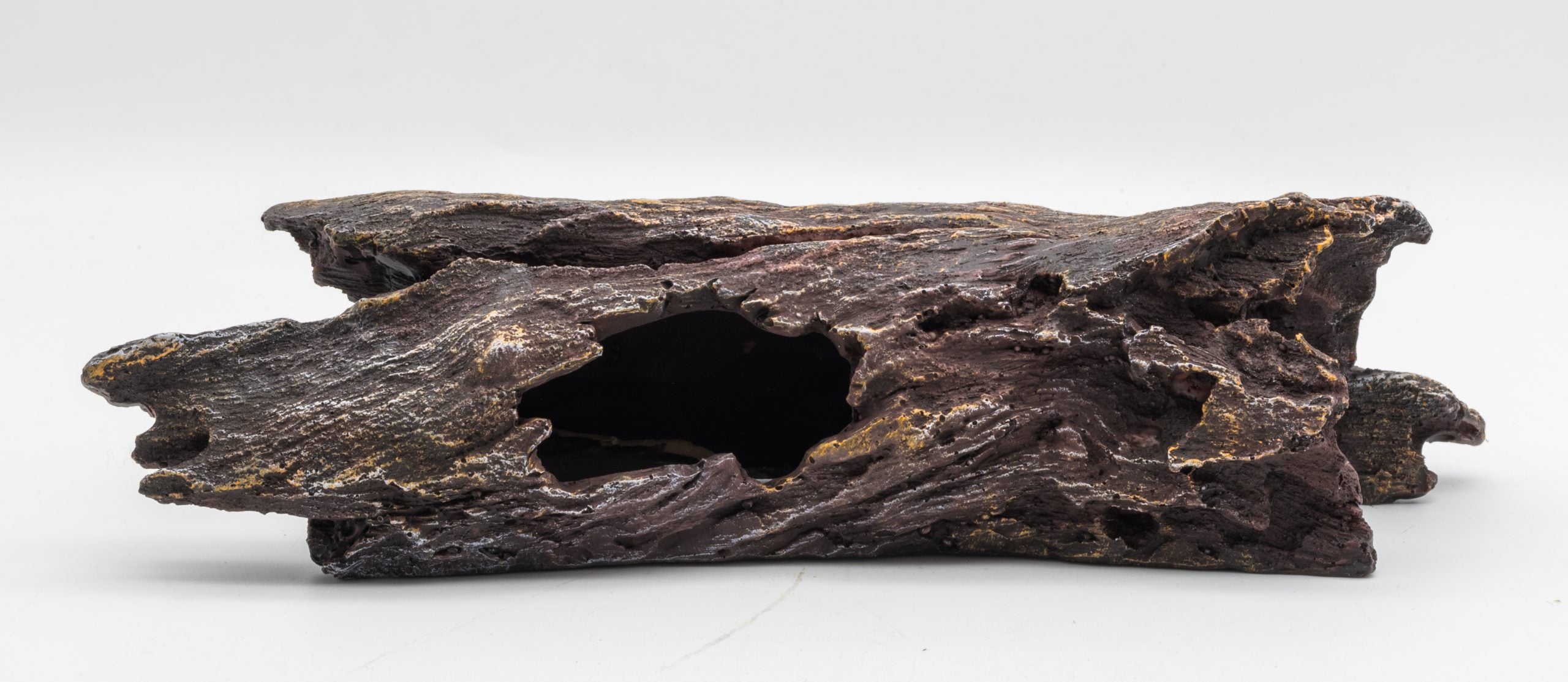 Dark Wood Log Hide - Large