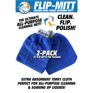 Flipper Cleaning Mitt 2pk