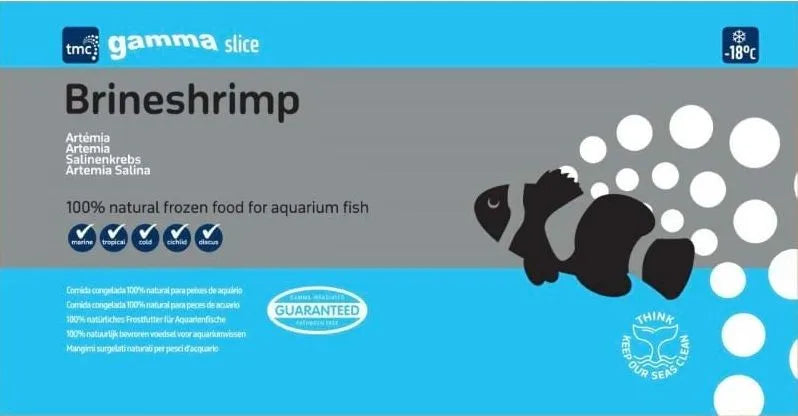 Gamma Slice Brineshrimp Flat pack 250g