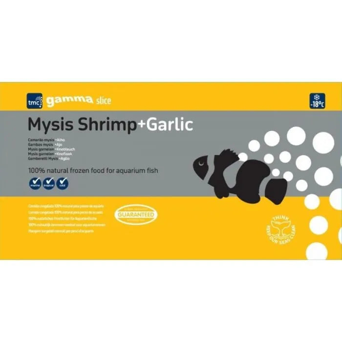 Gamma Slice Mysis Shrimp + Garlic Flat Pack 250g