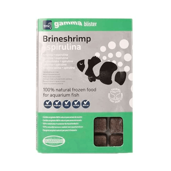 Gamma Spirulina Brineshrimp Blister Pack 100g