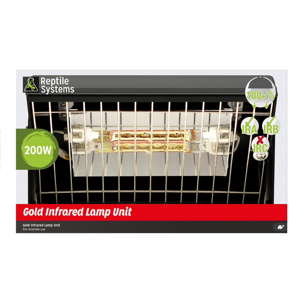 Gold Infrared Unit (includes lamp) 200w