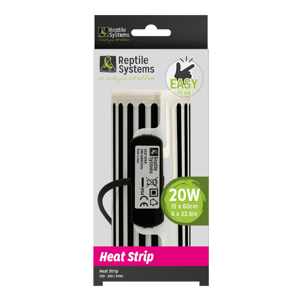 Reptile Systems Heating Strip 20w 60cmx15cm Aqua Group
