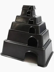 HerpXotics Black Plastic Hide