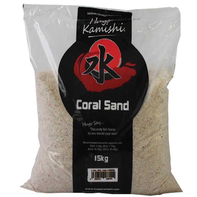 Hugo Kamishi Coral Sand 1mm 15kg