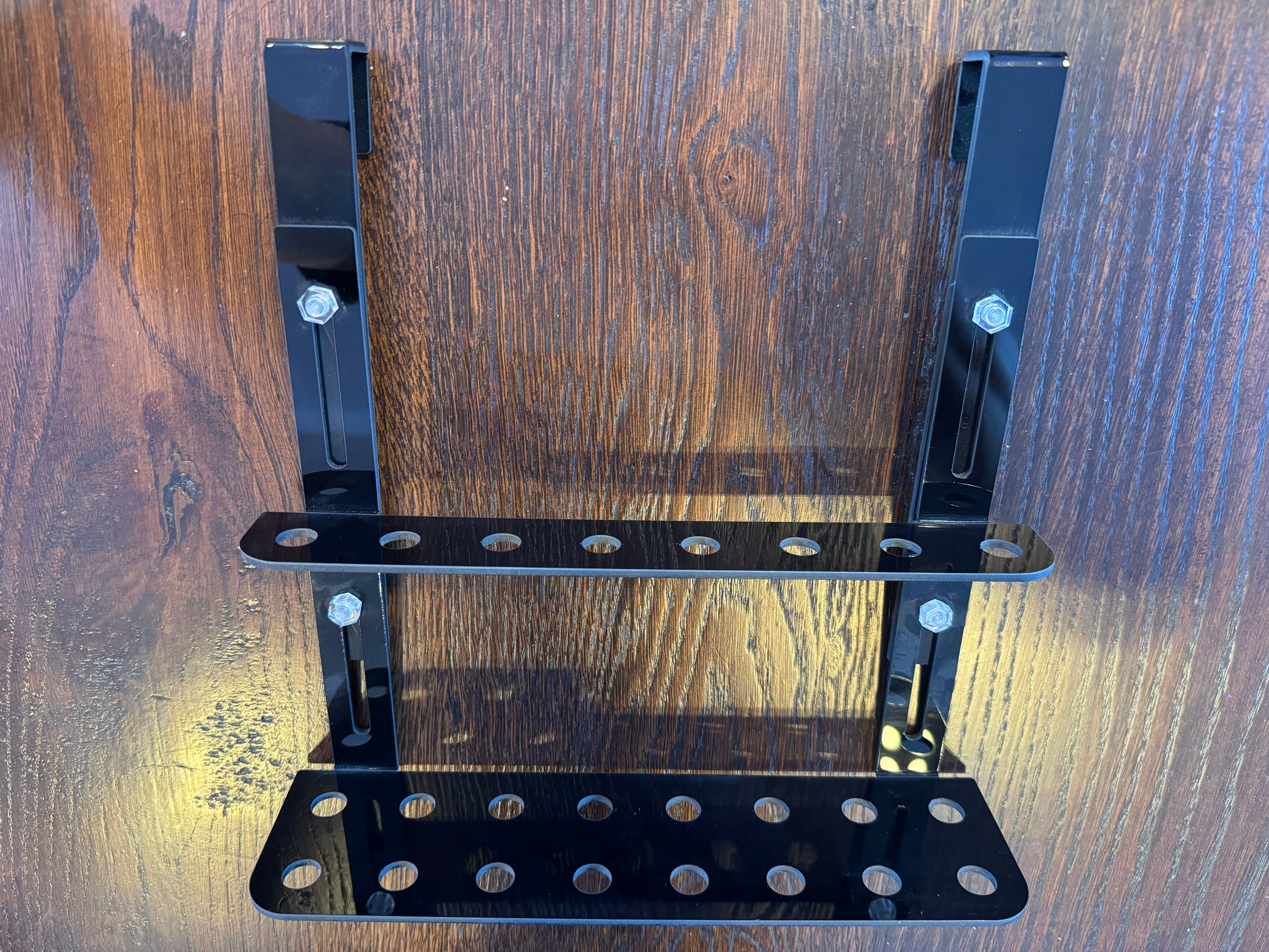 Double Adjustable Black Frag Rack (16+8 hole)