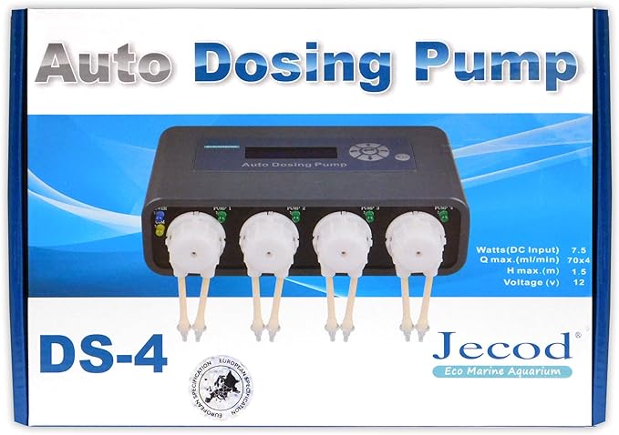 Jecod Jebao Marine Aquarium Fish Tank Auto Dosing Pumps (DS-4)