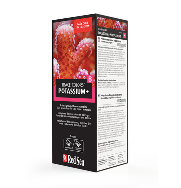 Red Sea Potassium+ Supplement Trace Colours B
