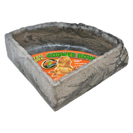 Repti Rock Corner Bowl, Large