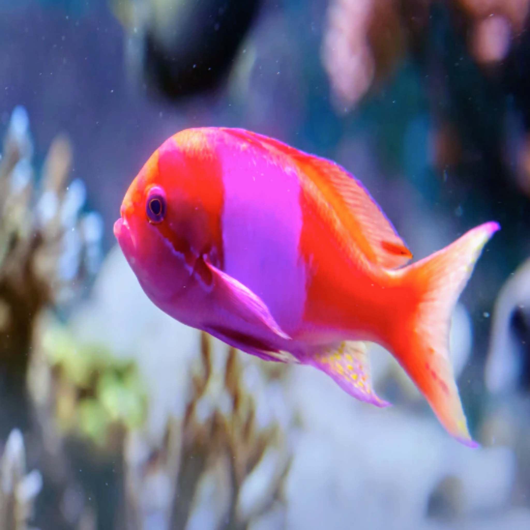 Square Anthias-Male (Pleurotania)