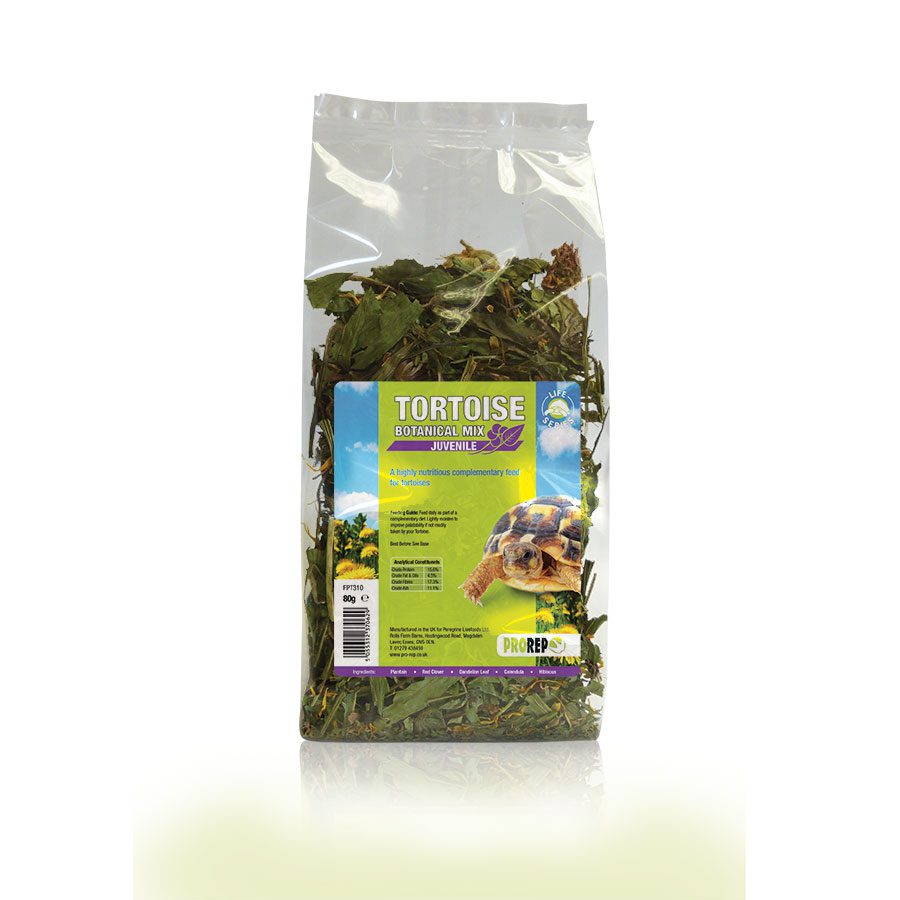 Tortoise Juvenile Botanical Mix 80g