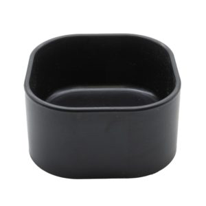 White Python Water Bowl Black Small