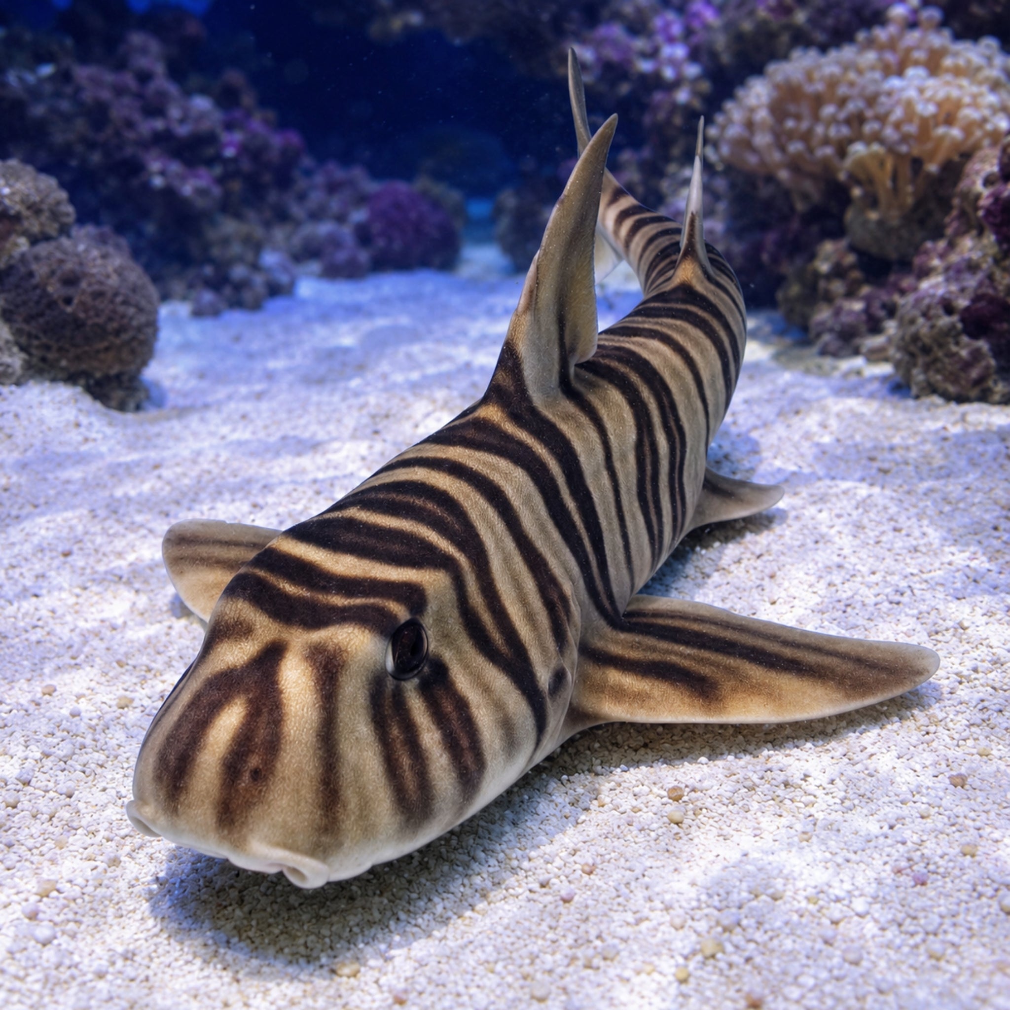 Zebra Bullhead Shark - Heterodontus zebra
