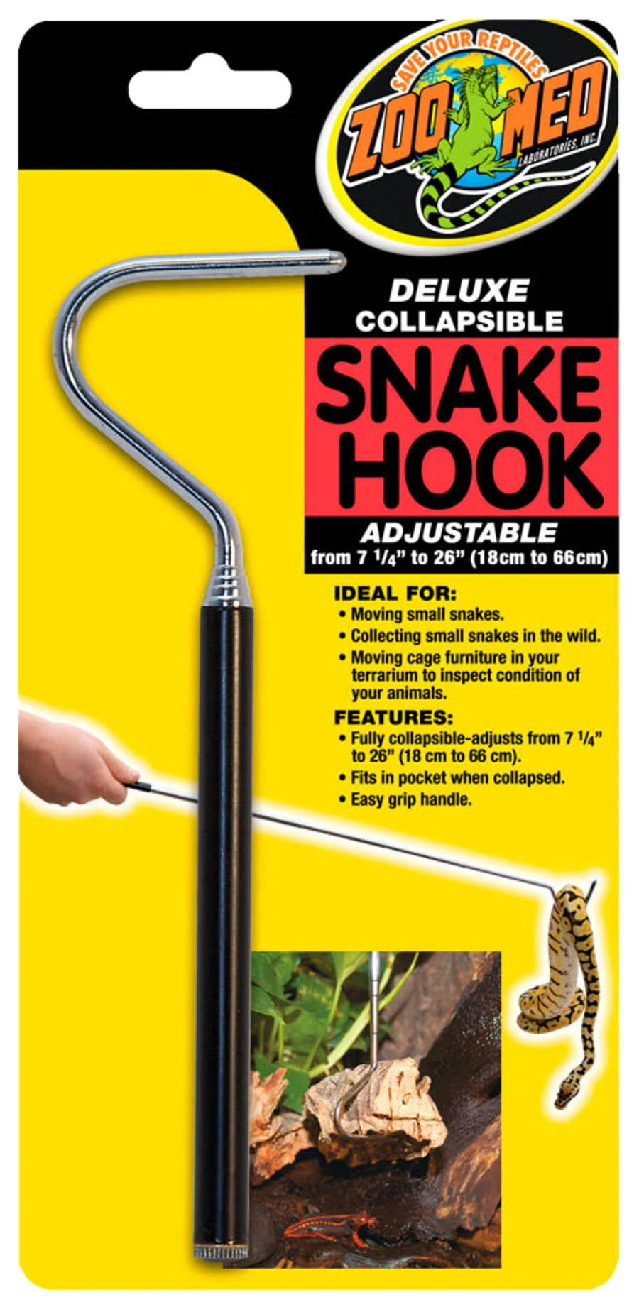 Zoo Med Deluxe Collapsible Snake Hook