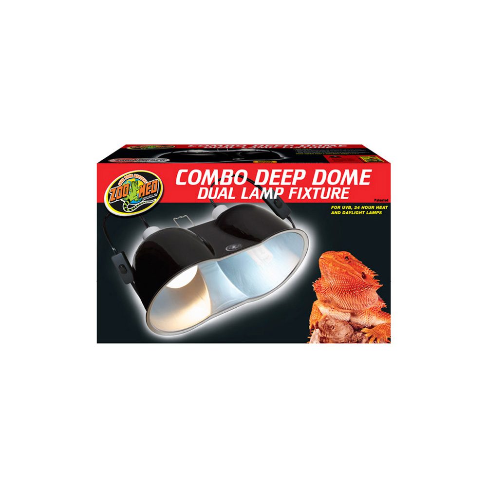 ZooMed Large Deep Dome Combo 2-pack