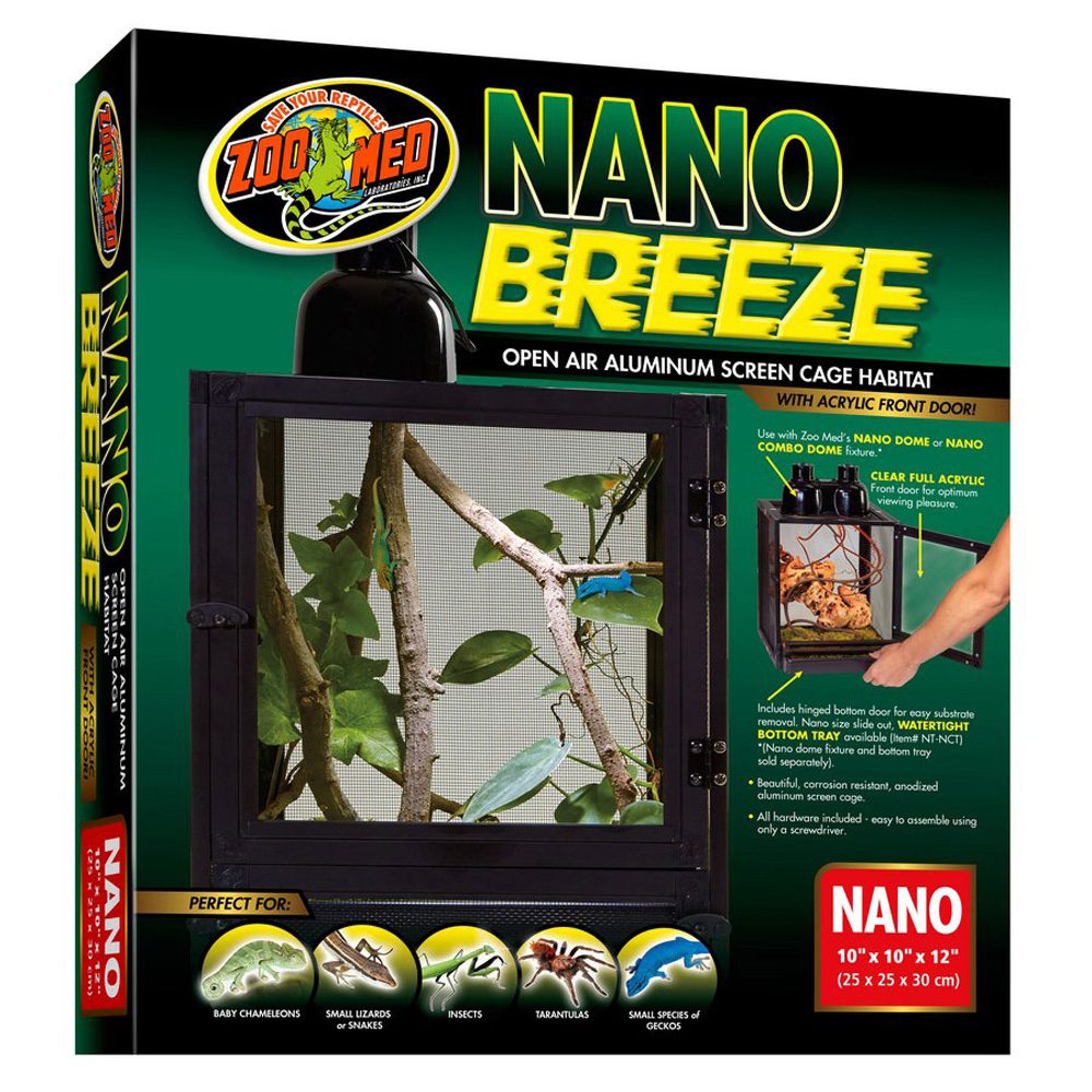 ZooMed NanoBreeze Screen Cage, 30x30x30cm