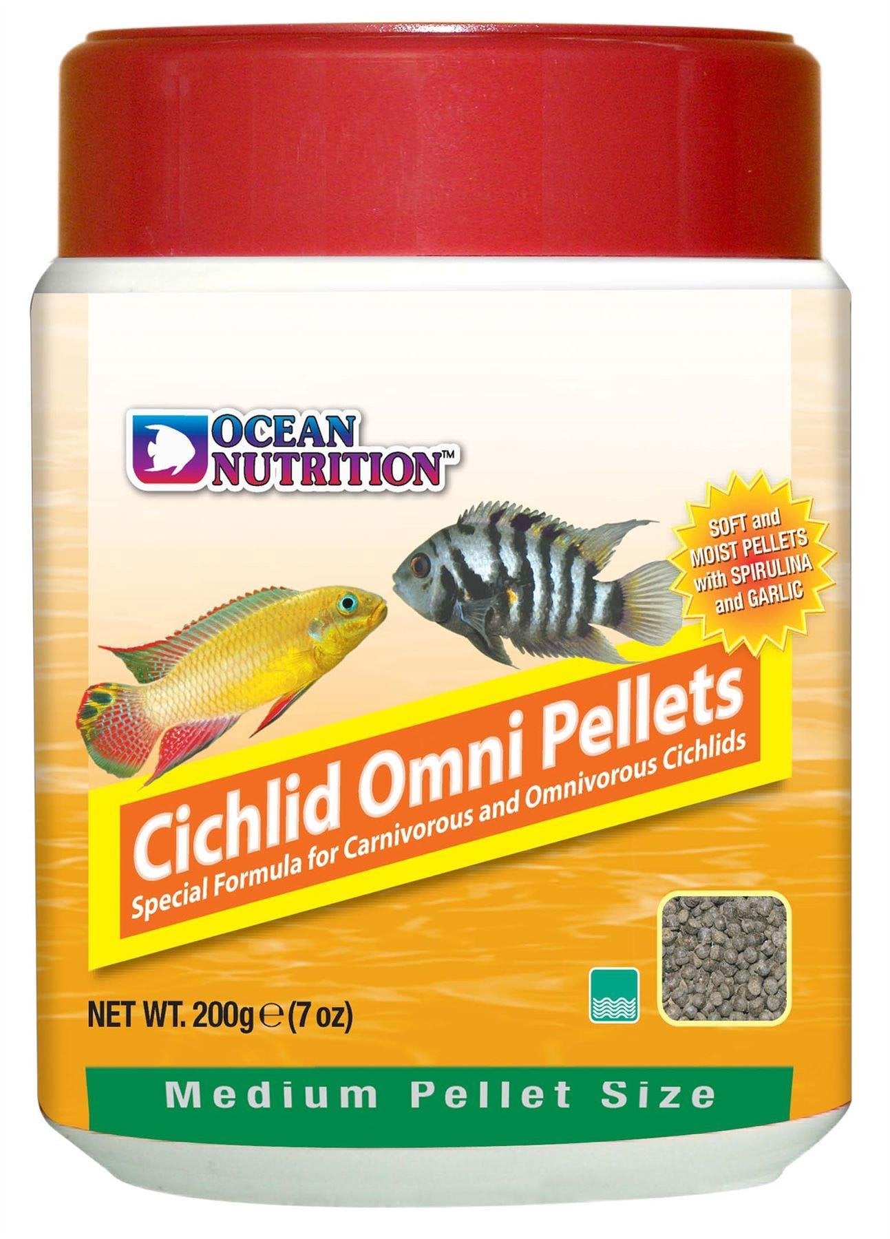 Ocean Nutrition Cichlid Omni Freshwater Pellet Medium 200g