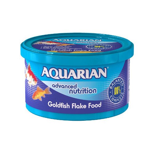 Aquarian Goldfish Flake Food 50g For Fish Development