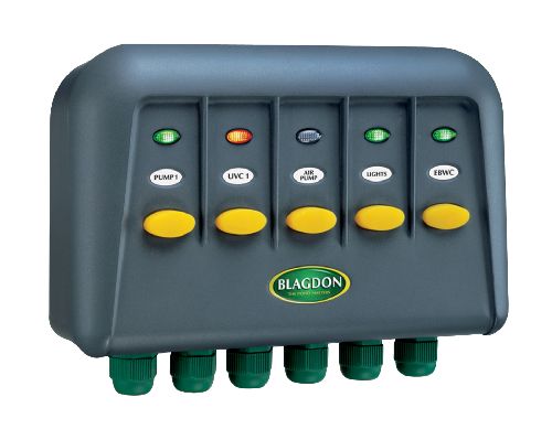Blagdon PowerSafe pond Switchbox x 5 Outlets (1040235) - Aqua Group