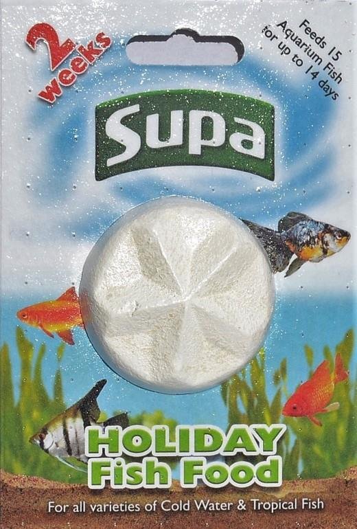 Supa Aquatic Supplies - Vacation Holiday Fish Food 25g