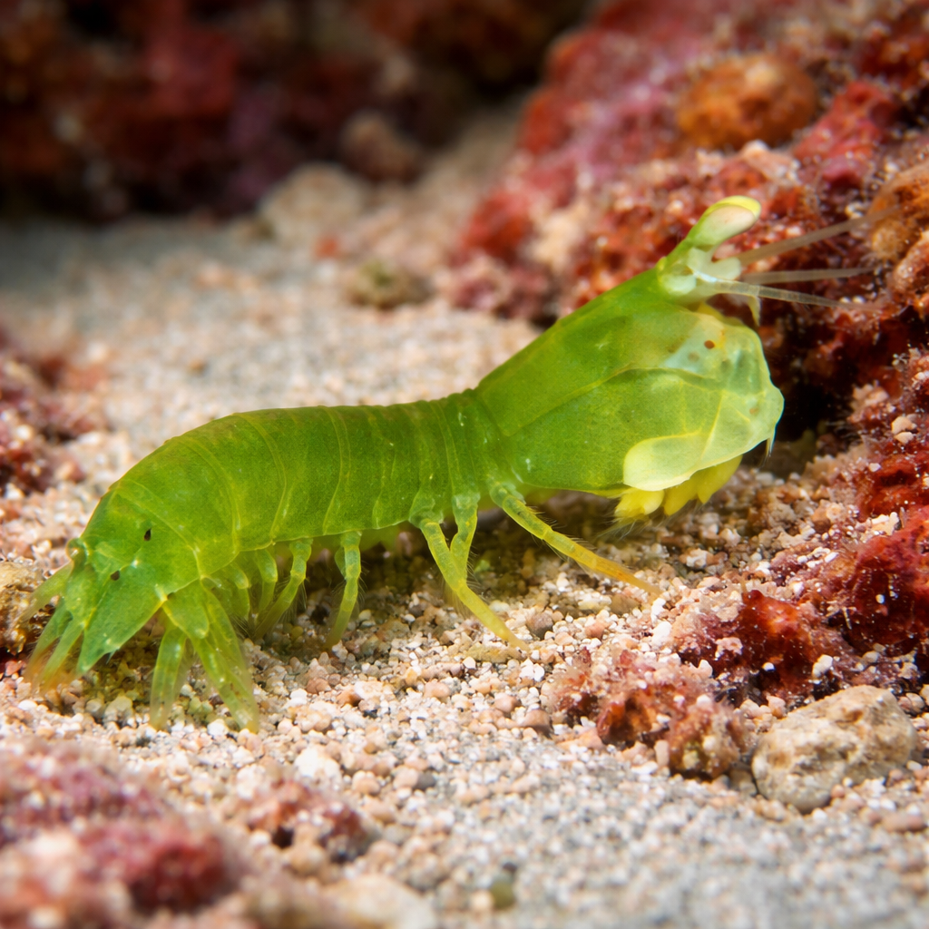 Green Mantis Shrimp [Pseudosquilla ciliata]