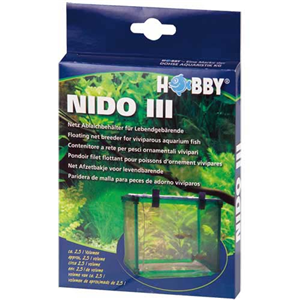Hobby Nido lll Floating Aquarium Fish Net Breeder 2.5L