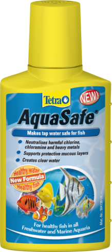 Tetra Aquasafe Chlorine & Heavy Metal Water Treatment 100ml
