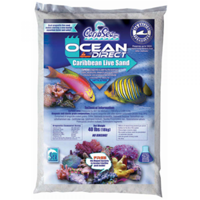 CaribSea Ocean Direct Natural Live Sand (40lb)