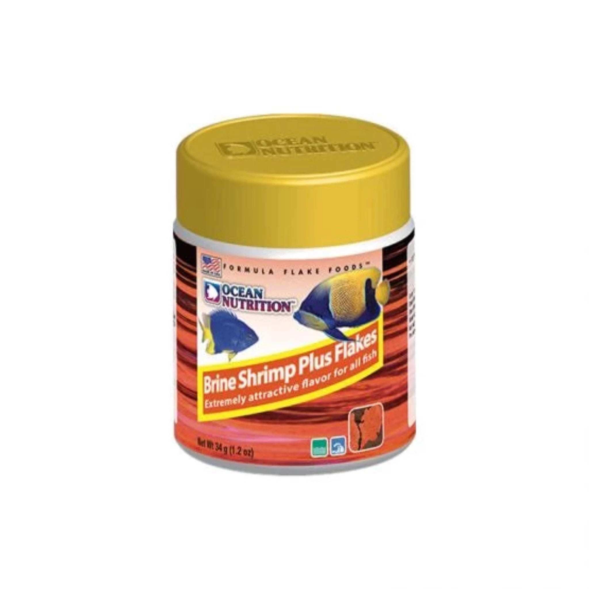 Ocean Nutrition Brine Shrimp Plus Flakes (34g)